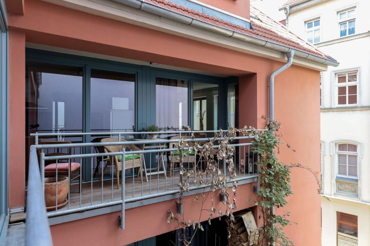 Bohnapartments Bauhaus - Absolutes Zentrum - Terrasse - Vollausstattung - Wlan Weimar  Exterior foto